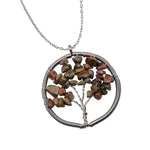 Tree of Life Branch Wiring Pendant NecklaceNecklace