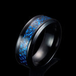 Blue Black Gold Sapphire Stone RingRing