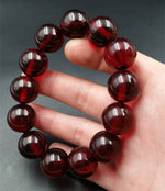 Big Amber Beaded BraceletBracelet15mm-3