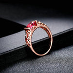 Ruby Rose Gold Plated/Silver RingRing