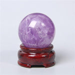 Natural Amethyst Ball Raw GemstoneRaw Stone