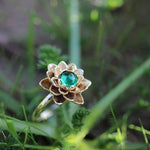 Fresh Lotus Small Moonstone RingRing