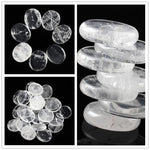 Assorted 7 pieces/lot Palm Stone Jade Crystal Reiki Healing Chakra With Free PouchRaw Stone
