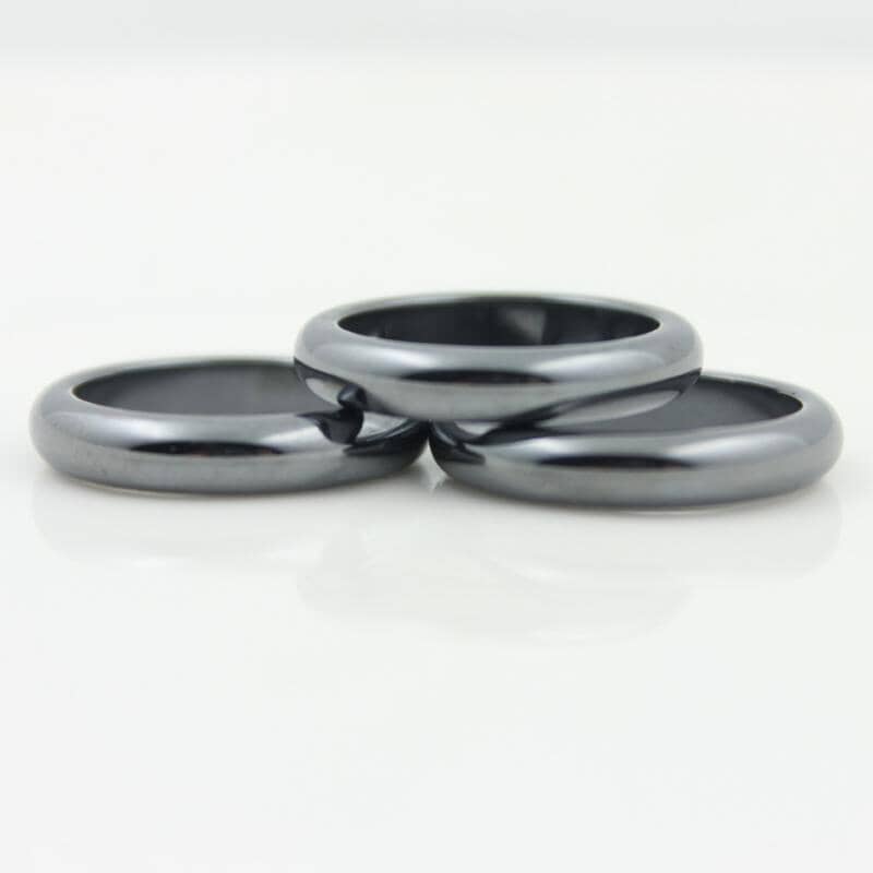 Classic Round Hematite RingRing