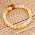 Tiger Eye Love Bracelet - Elastic RopeBraceletYellow