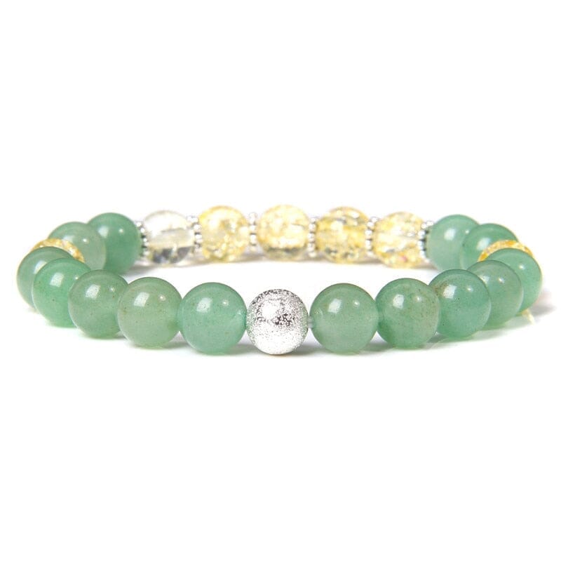 Charm Natural Green Aventurine BraceletBracelet3 Yellow17cm