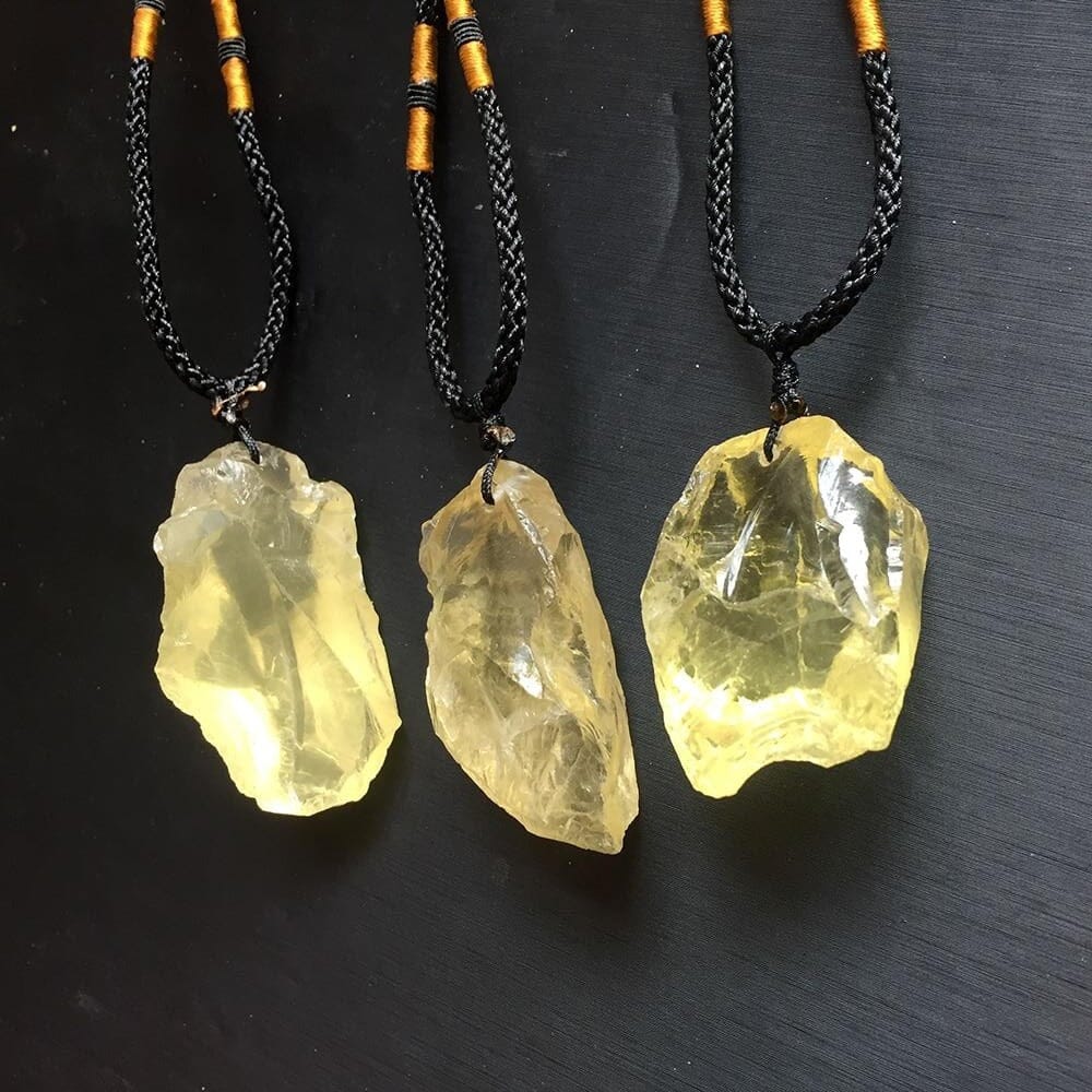 Classic Natural Citrine Stone PendantPendant