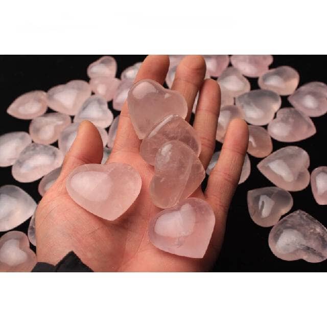 5pcs Rose Quartz Stone Healing CrystalsHealing Crystal