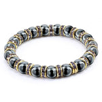 Classic Hematite Stone BraceletBraceletViolet