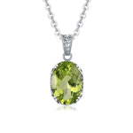 Peridot 925 Sterling Silver NecklaceNecklace