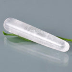 Natural Crystal Yoni Wand Massage ToolYoni EggsRock Quartz