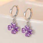 Exquisite Jade Clover Long Tassel Earrings - 925 Sterling SilverEarrings5