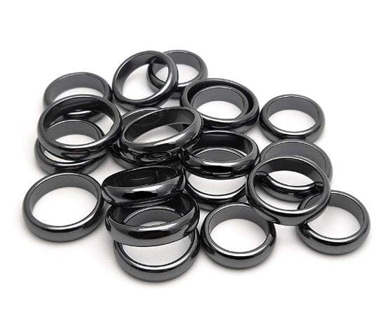 Unisex Morchic Hematite Stone RingsRing
