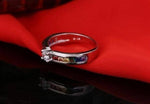 925 Sterling Silver Rainbow Promise RingRing