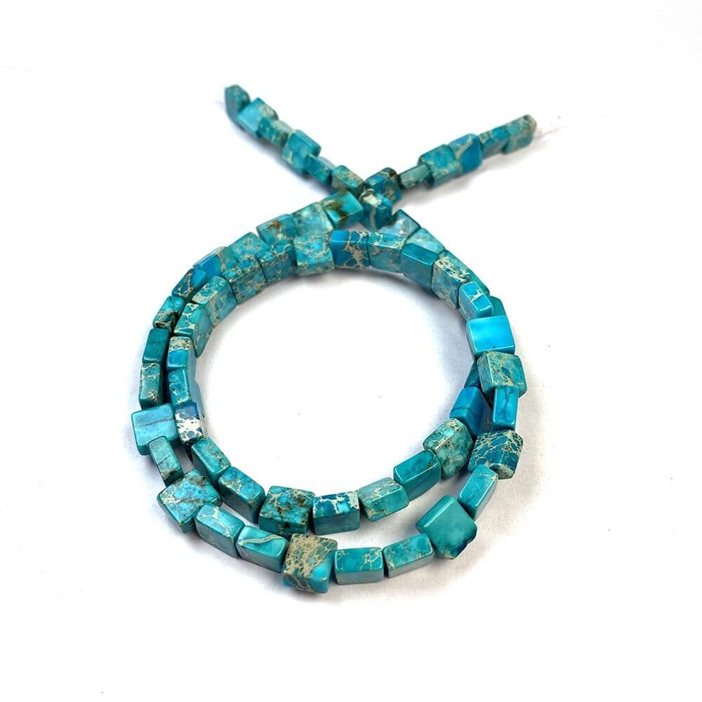 Natural Blue Azurite Stone BeadsBeadsEmperor Stone-4