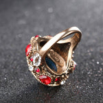 Turkish Vintage Ruby & Sapphire RingRing