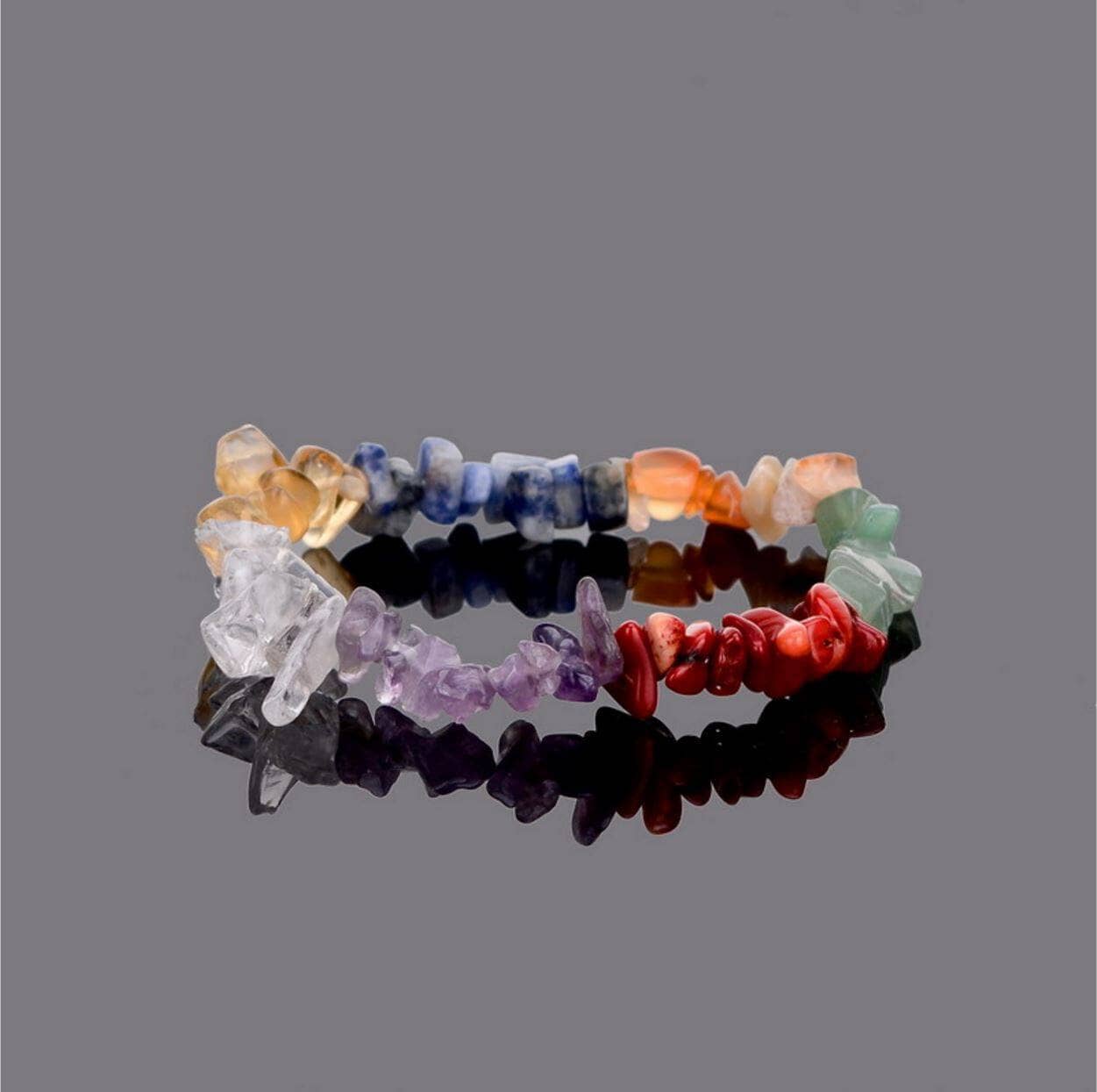 Handmade 7 Chakra Natural Stone BraceletBracelet