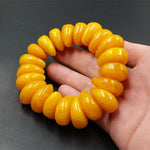 Big Amber Beaded BraceletBracelet18mm-8