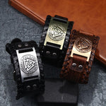 Punk Braided Rope Leather Cuff BraceletBracelet