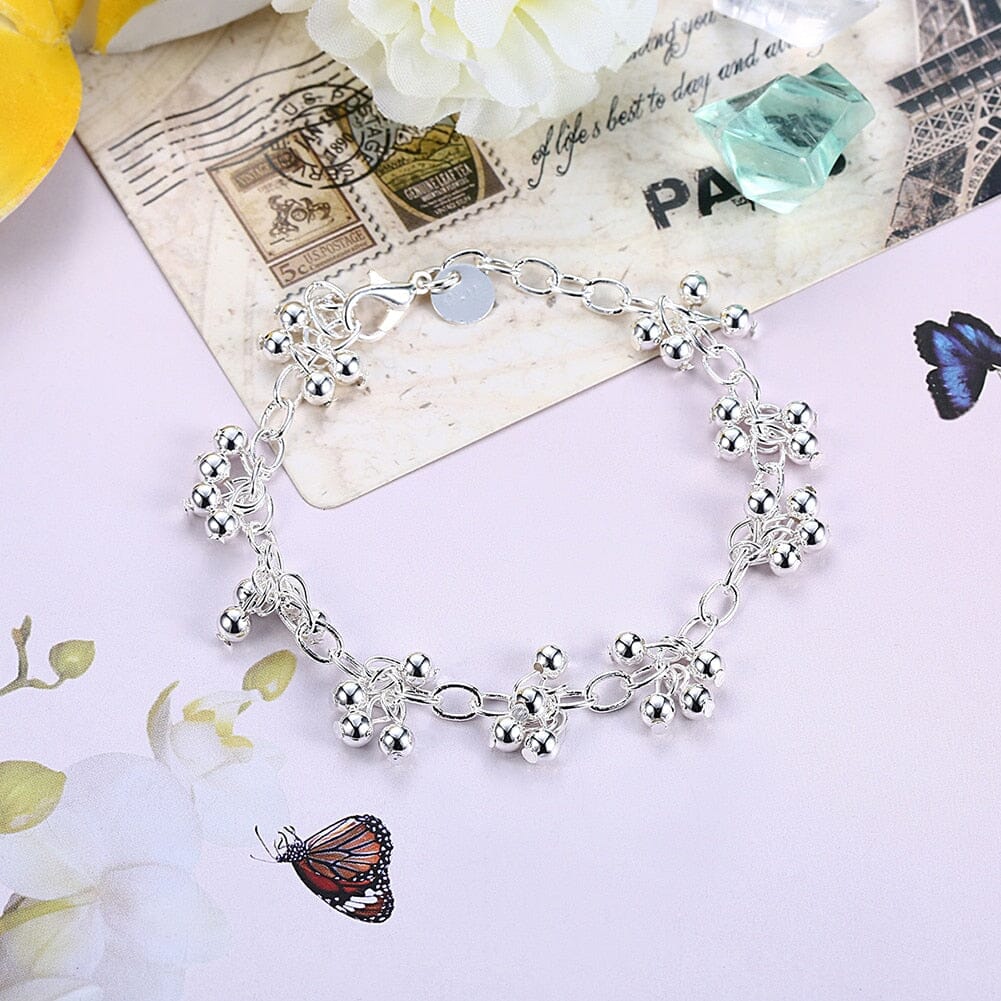 Beautiful Gorgeous Charm Bracelet - 925 Sterling SilverBracelet