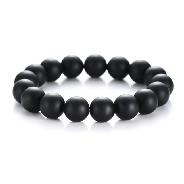 100% Natural Black Obsidian BraceletBracelet10 mm