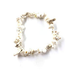 Chakra Chip BraceletsBraceletBeige White Stone