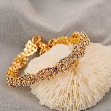 Greek Design Elegant Diamond BraceletBracelet