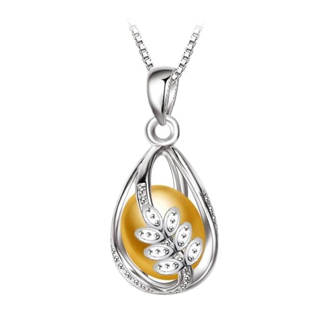 Freshwater Pearl Silver NecklaceNecklace