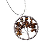 Tree of Life Branch Wiring Pendant NecklaceNecklace