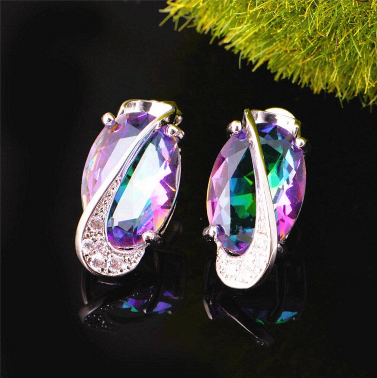 Mystic Topaz Crystal SetJewelry Set