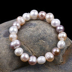 8mm Tricolor Natural Freshwater Pearl BraceletBracelet