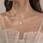 Choker Clavicle Moonstone Pendant NecklaceChoker