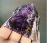 Natural Amethyst PyramidRaw Stone