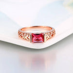 Ruby Rose Gold Plated/Silver RingRing