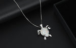 Ocean Turtle Opal NecklaceNecklace