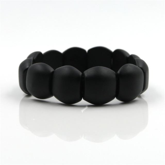 100% Natural Black Obsidian BraceletBraceletLSB191N121