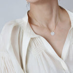 316L Stainless Steel Puka Shell Carved NecklaceNecklace