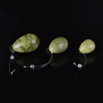 100% Natural Jade Yoni Egg for Kegel Exercise (Set of 3)Yoni Eggs