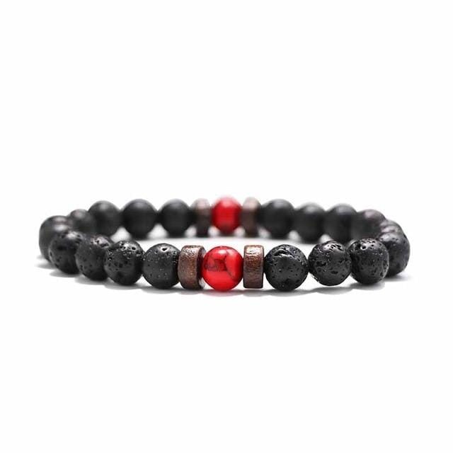 Volcanic Stone Bracelet for MenBraceletStyle 3