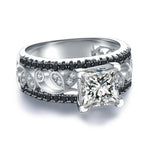 Diamond Crystal 925 Sterling Silver RingRing