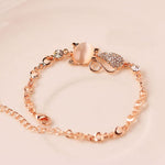 Rose Gold Cute Cat BraceletBracelet