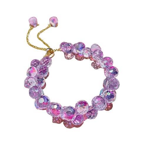 Summer New Braided Crystal Charm Adjustable BraceletBracelet