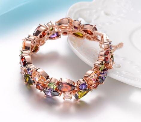 Multicolor Rose Gold BraceletBracelet