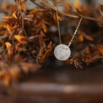 316L Stainless Steel Puka Shell Carved NecklaceNecklace