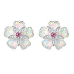 Cherry Blossom Opal Stud EarringsEarrings