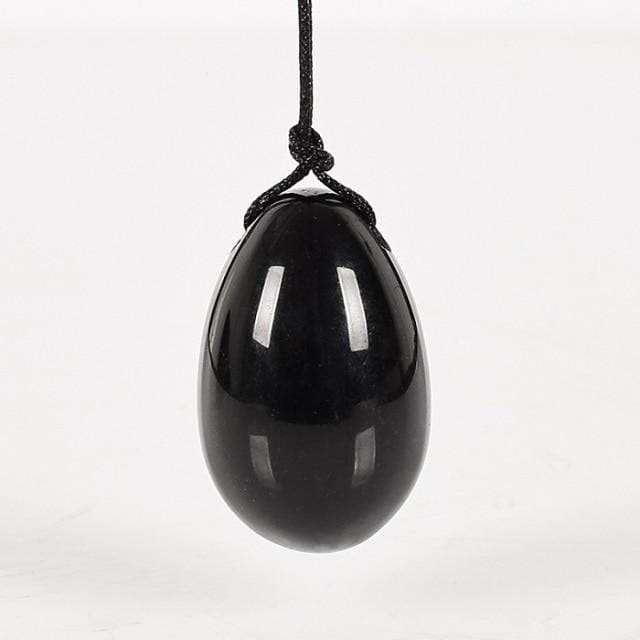 Natural Black Obsidian Jade Crystal SphereRaw Stone