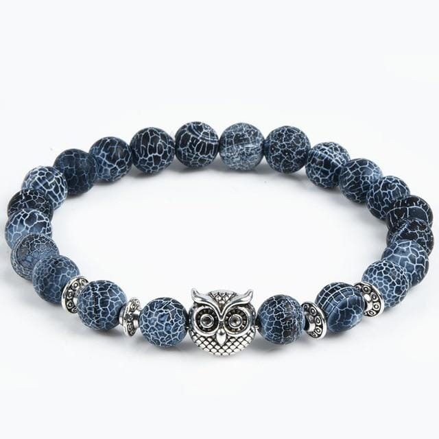 Tiger Eye, Lion & Owl BraceletBraceletowl silver