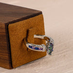 Party Jewelry Fire Mystic Topaz Ring - 925 Sterling SilverRing