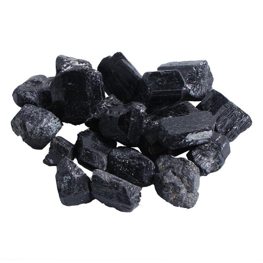 Black Tourmaline Healing StonesRaw Stone