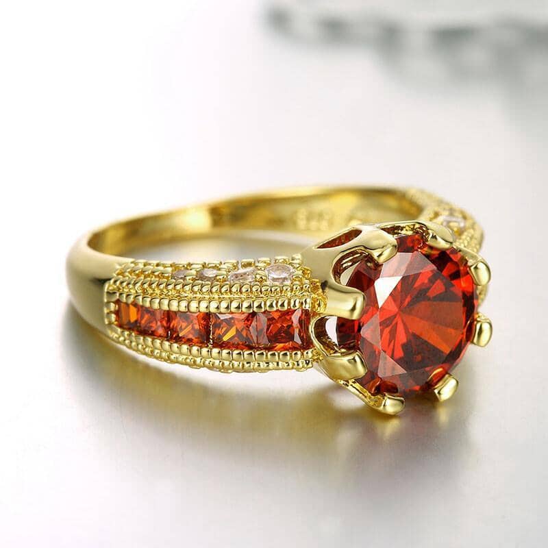 Ruby Gold Plated RingRing